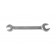 Набор ЗУБР "ПРОФИ": Ключ гаечный рожковый, Cr-V сталь, хромированный, 6х32мм, 12шт 27027-H12